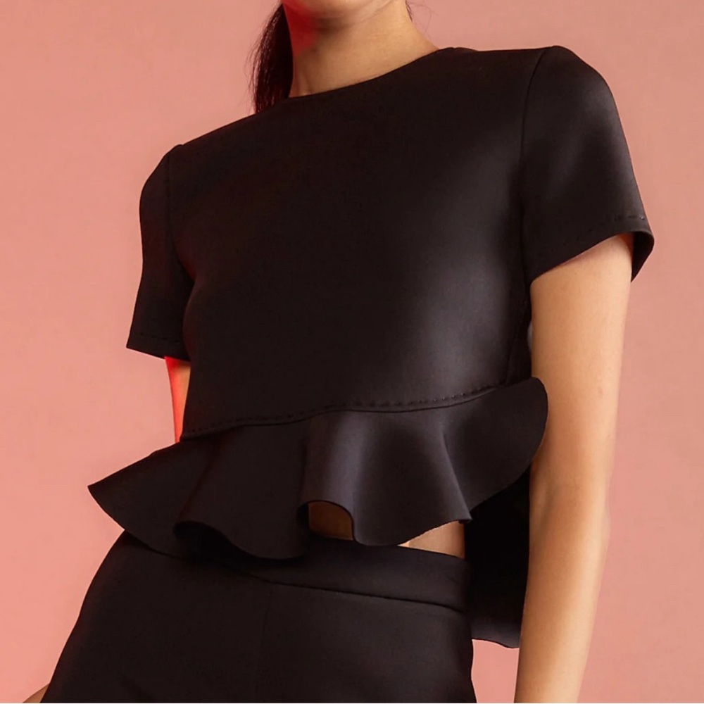 Cynthia Rowley Astro Top and Assymetrical Bondee Skirt, perfect condition